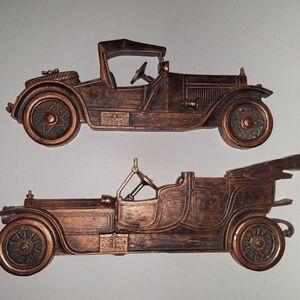 Vintage* 1974 Coppercraft Guild Antique Vehicle Plaques